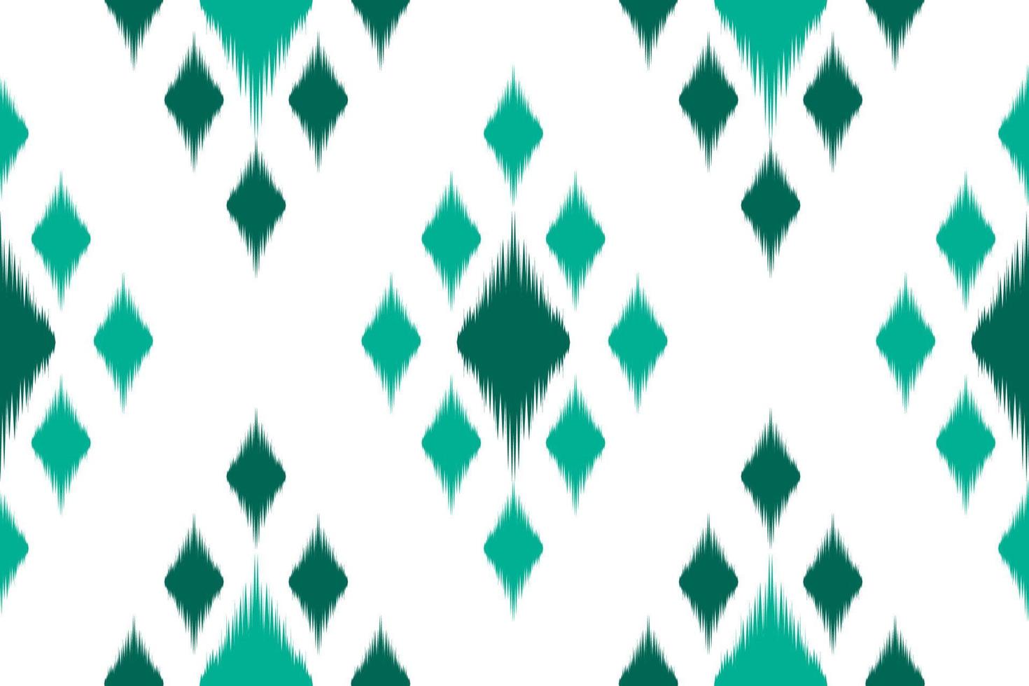 Ethnic ikat seamless pattern in tribal. Aztec geometric ethnic ornament print. Ikat pattern style. vector