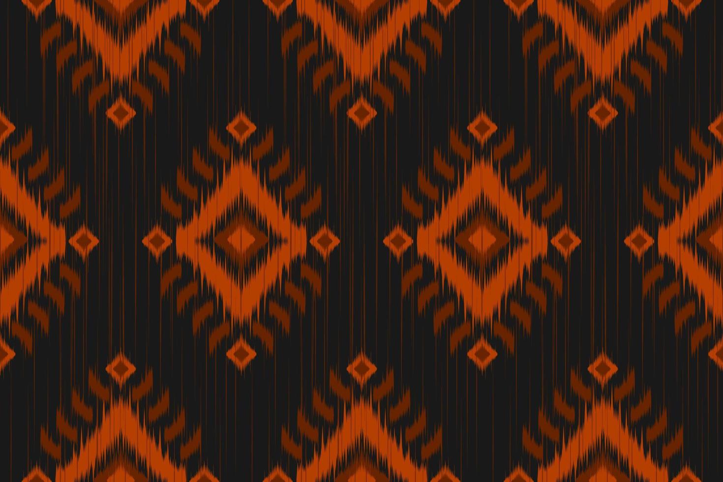 Beautiful ethnic ikat background. Seamless pattern in tribal. American Mexican style. vector