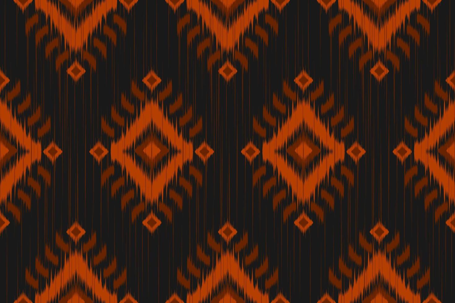 Beautiful ethnic ikat background. Seamless pattern in tribal. American Mexican style. vector