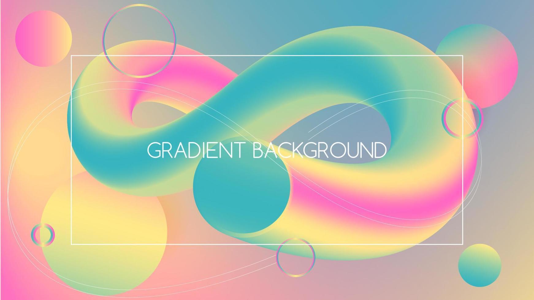 Abstract trendy background design vector