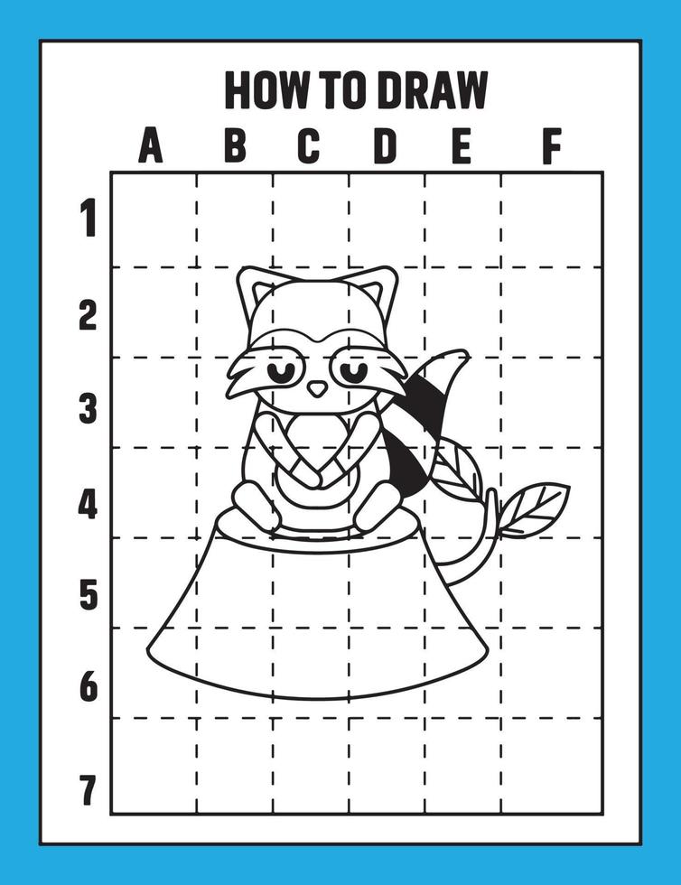Autumn Activity How To Draw vector