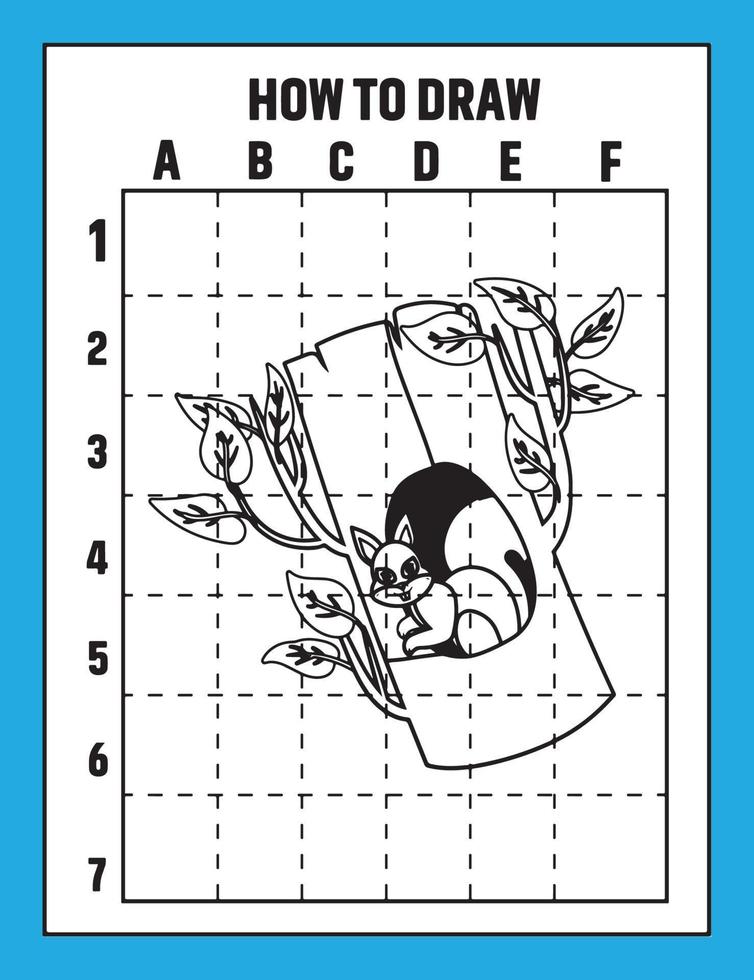 Autumn Activity How To Draw vector