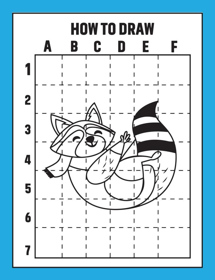 Autumn Activity How To Draw vector