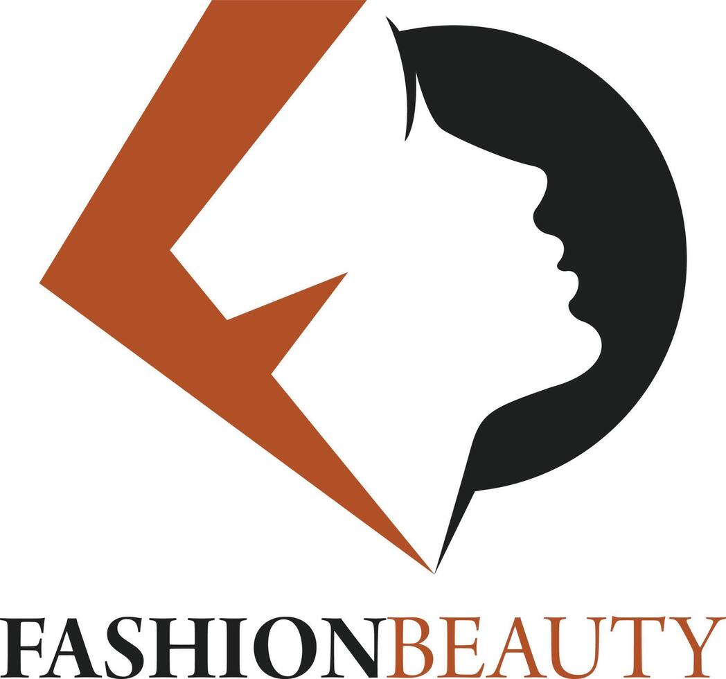 Letter F beauty women vector logo design. Spa and salon vector logo design.