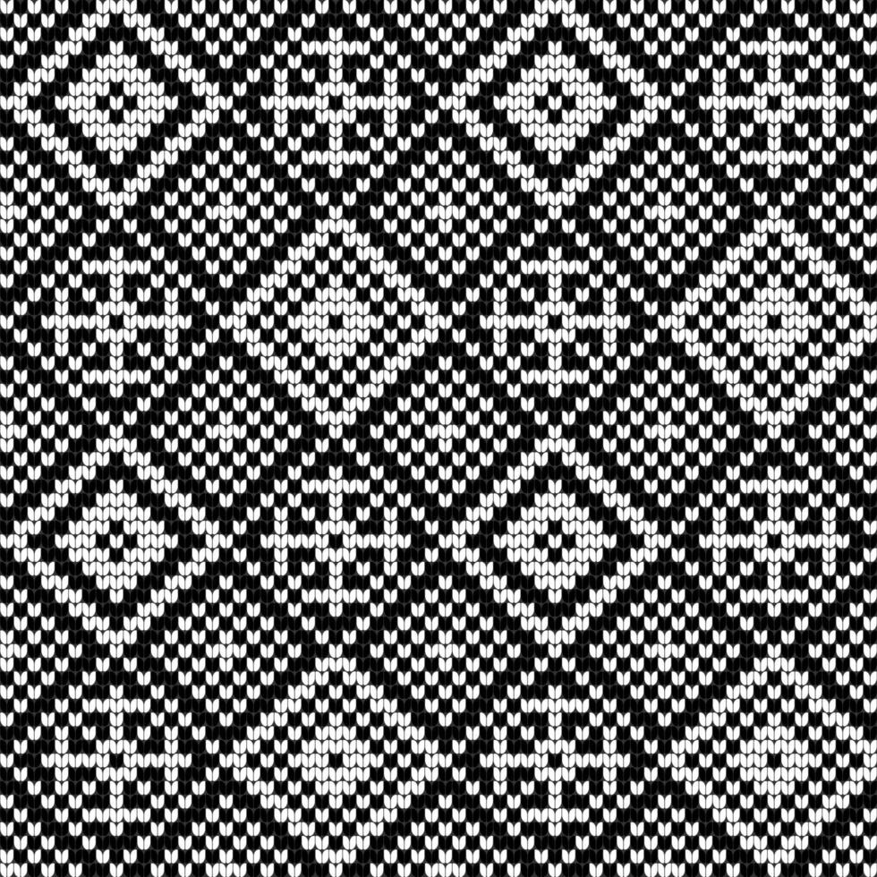 Grandma knitting pattern for Ugly Sweater vector