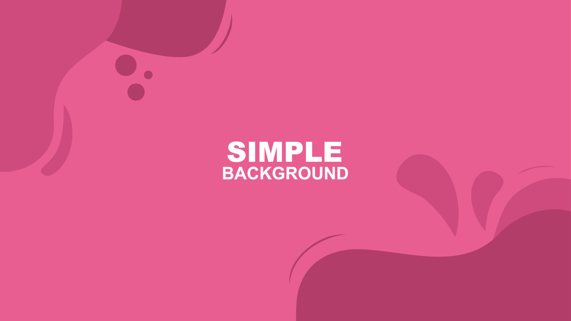 abstract simple splash soft pink color background vector illustration