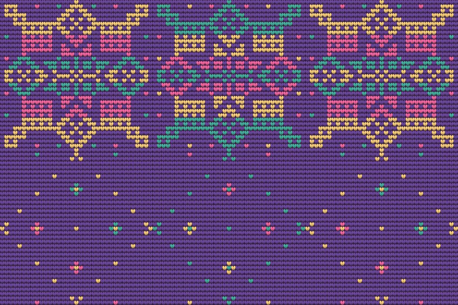 Seamless Pattern of Christmas Ugly Sweater vector