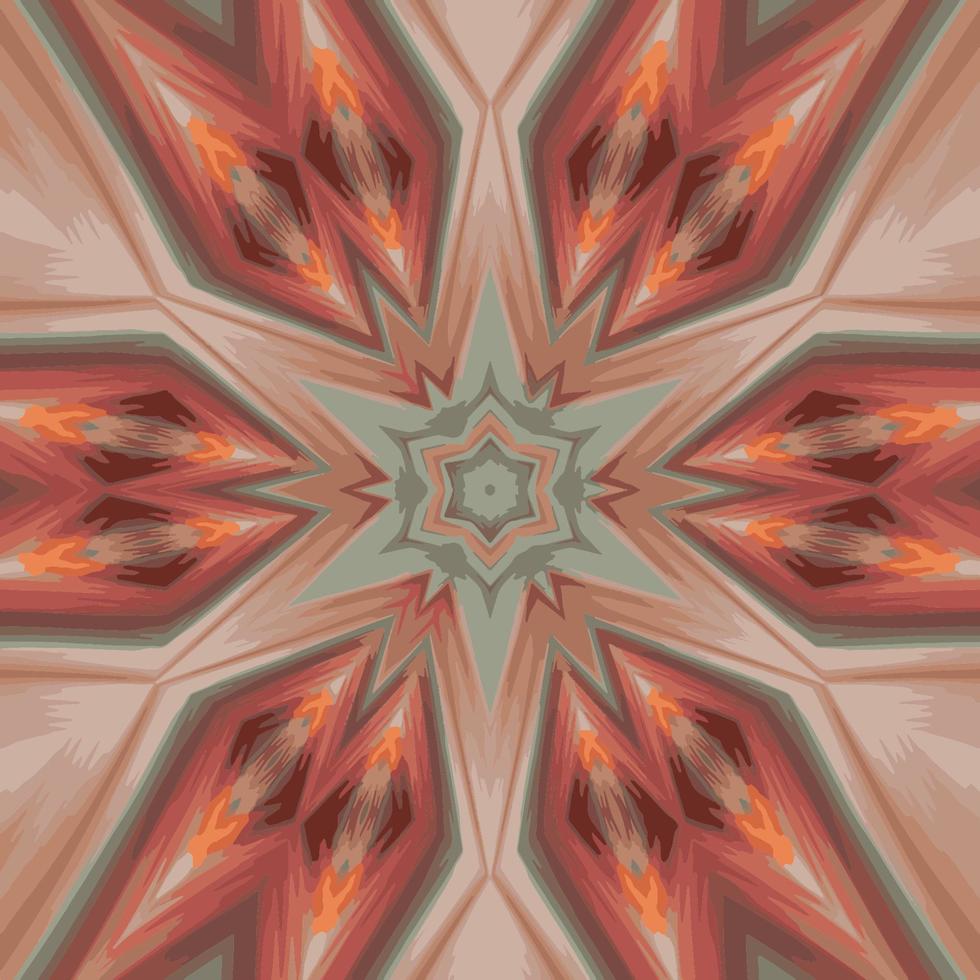 Abstract kaleidoscope background. Beautiful kaleidoscope seamless pattern. Multicolor mosaic texture. Seamless kaleidoscope texture. Unique kaleidoscope design vector