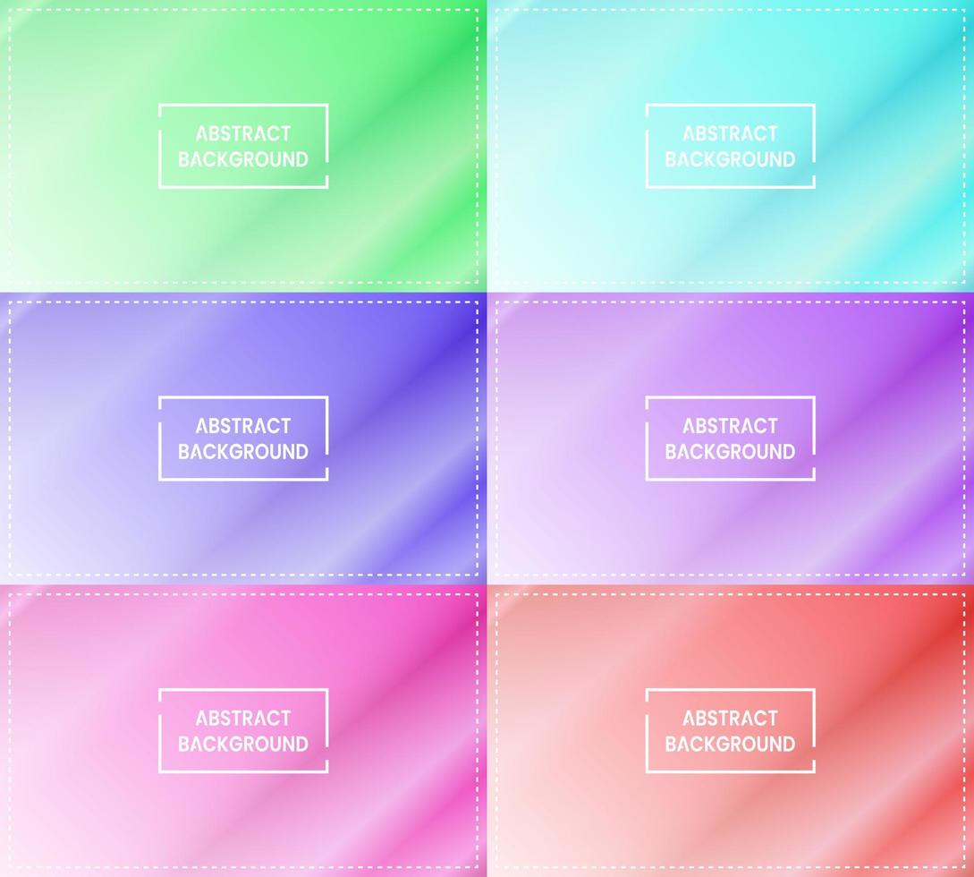 background diagonal gradient collection with frame and shining. abstract, simple, modern and colorful style. great for background, copy space, wallpaper, card, cover, poster, banner or flyer vector