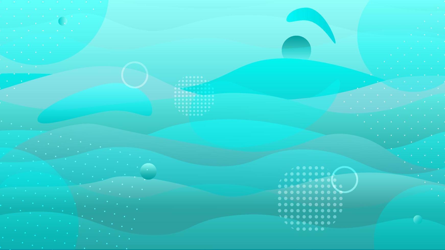 Blue save wave bio water background vector graphic illustration