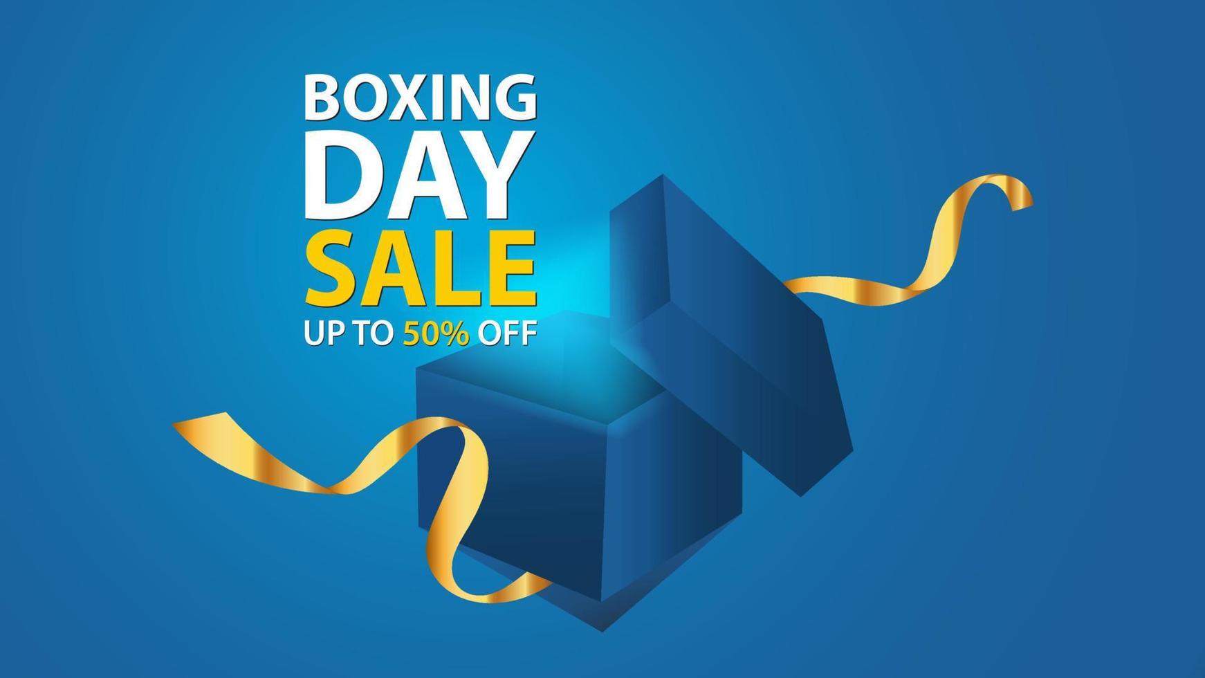 bxing day sale vector