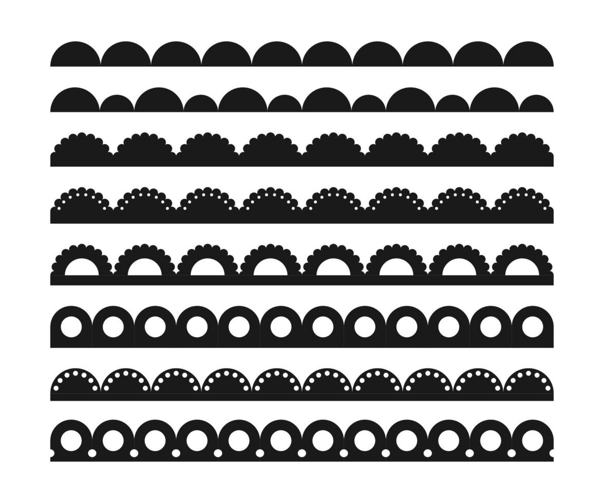 Scalloped Frame Template Scalloped Frame Template
