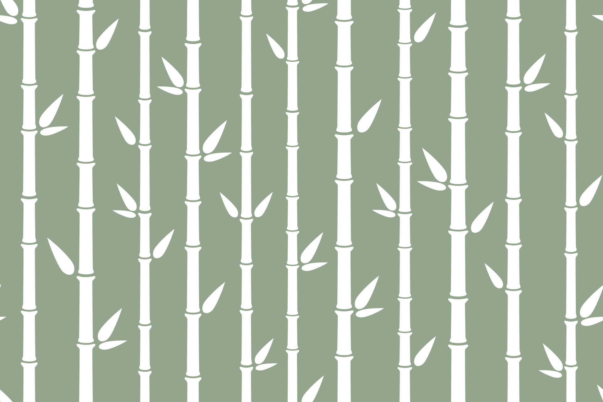 Bamboo seamless pattern. Simple flat bamboo background with stalk