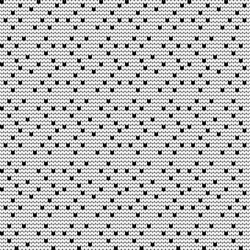 Traditional knitting pattern for Ugly Sweater vector