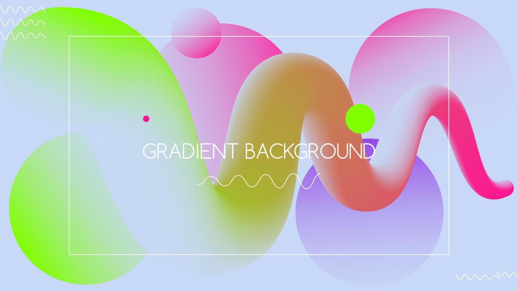 Trendy bionic design for background vector