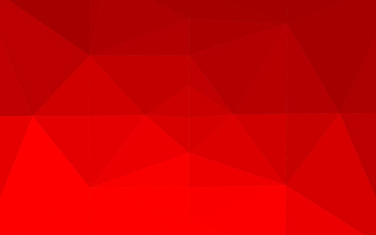 Light Red vector abstract mosaic pattern.