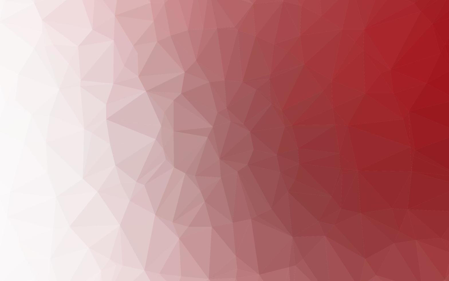 Light Red vector shining triangular template.