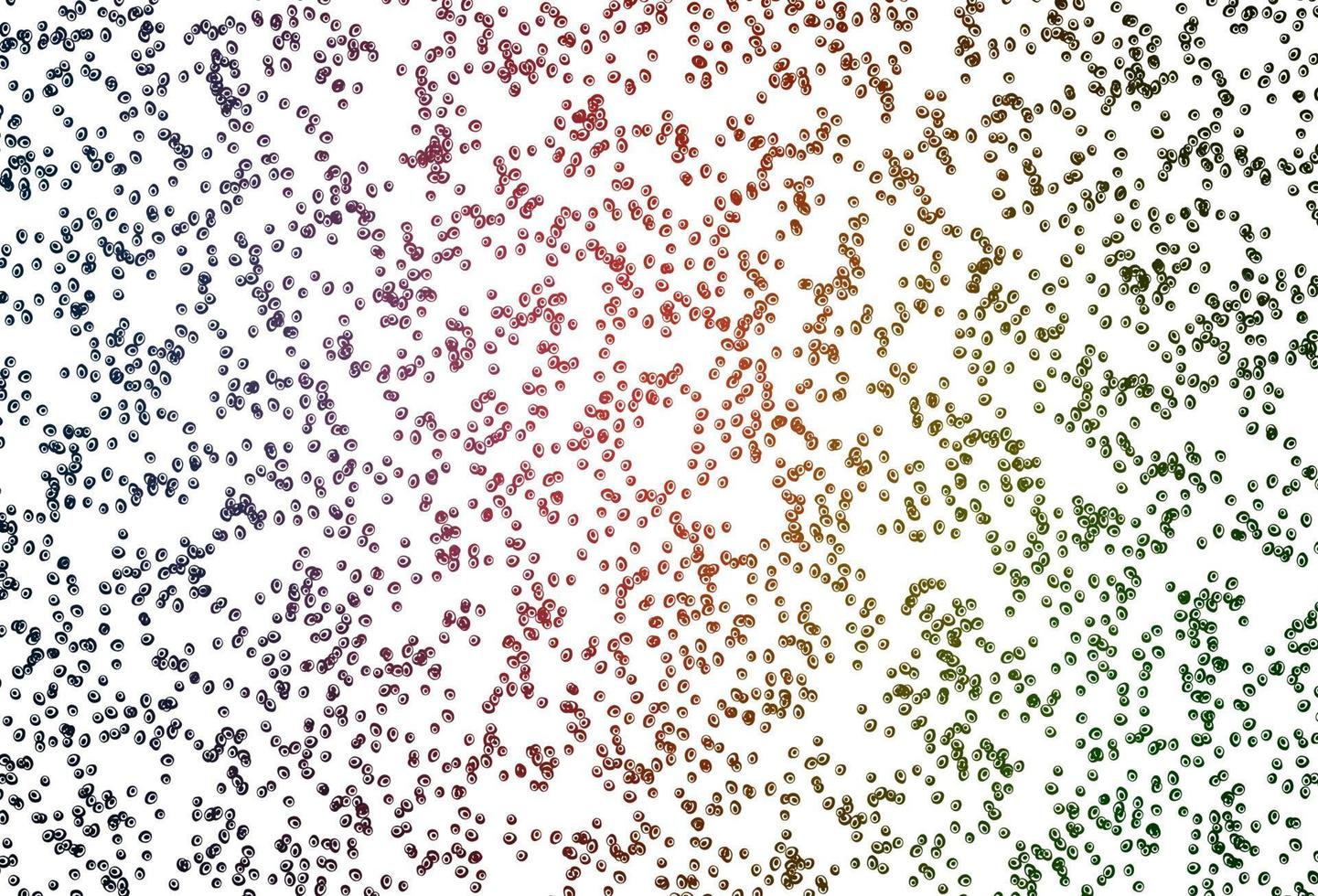 Light Green, Red vector layout with circle shapes.
