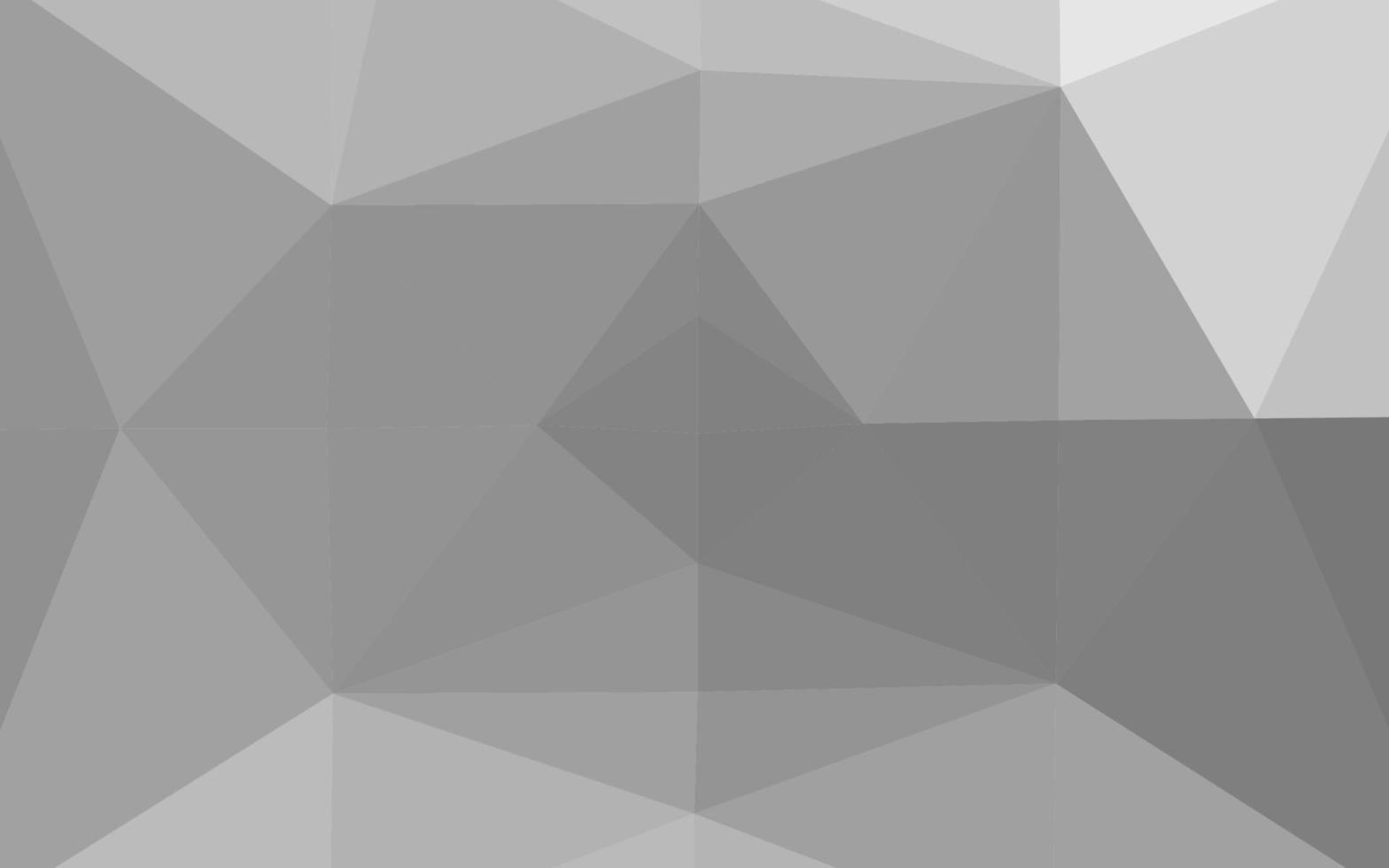 Light Silver, Gray vector shining triangular pattern.