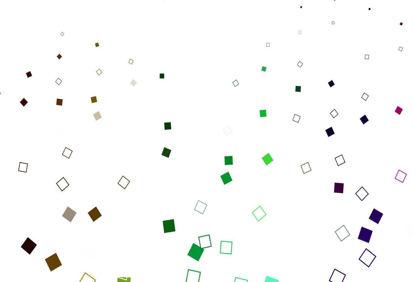 Light Multicolor, Rainbow vector background with rectangles.