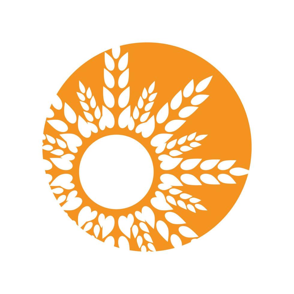 sun ilustration logo vector icon template