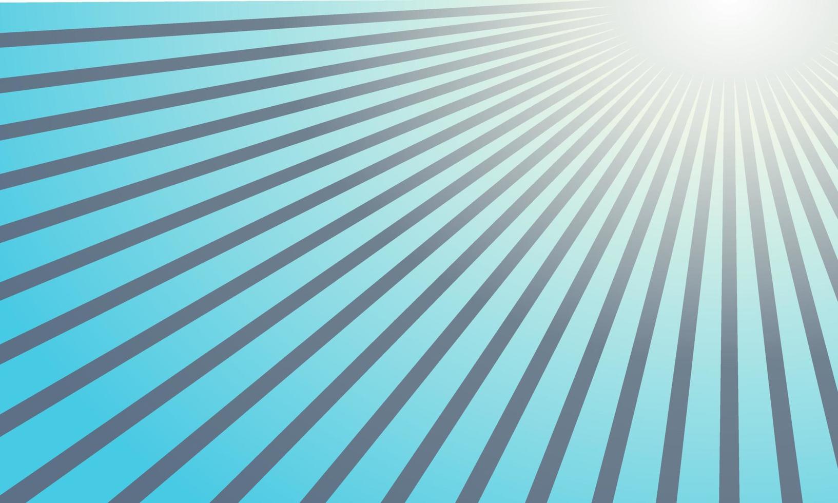 Blue Abstract Sunburst Pattern Background. Ray. Radial. Summer Banner. Vector Illustration