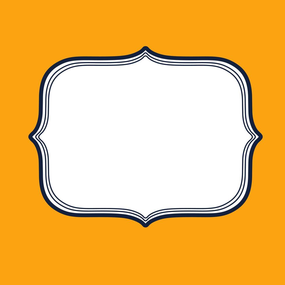 Abstract text box design with your text Eps 10 stock vector illustration