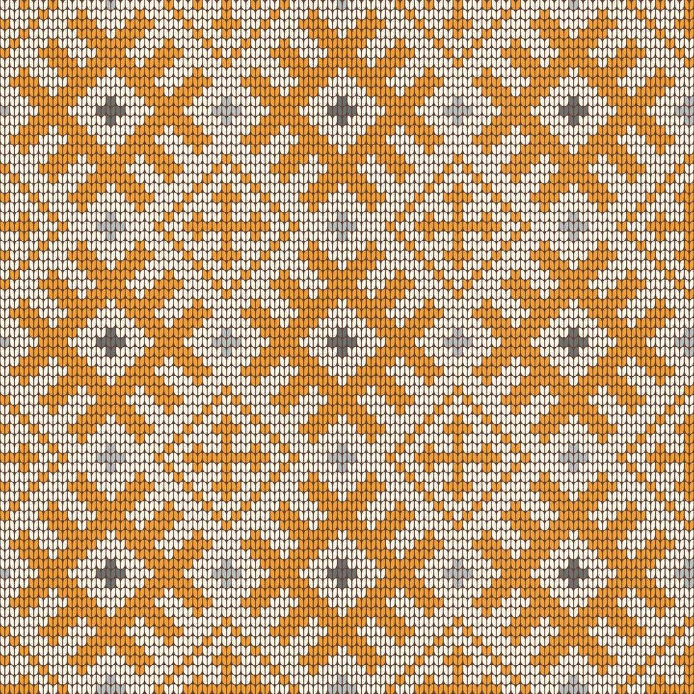 Traditional Baltic knitting pattern vector