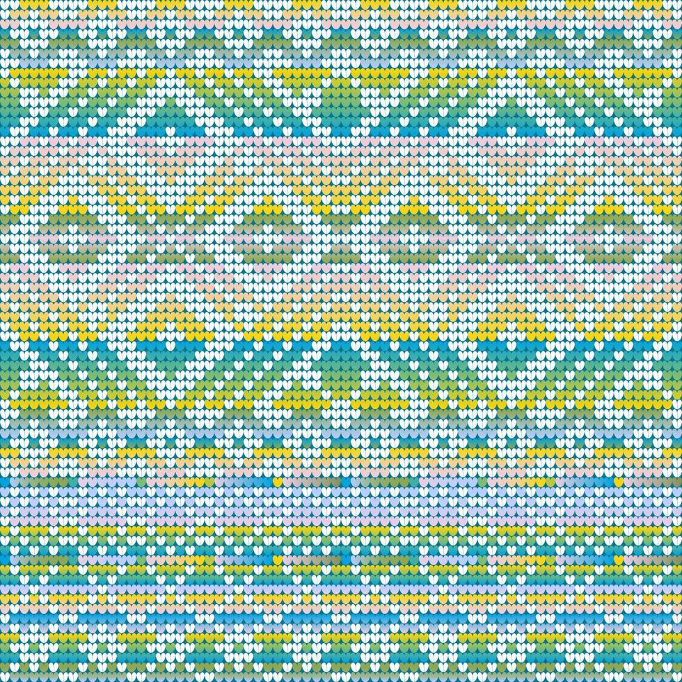Cool Gradient Colors Seamless Pattern of Christmas Sweater vector