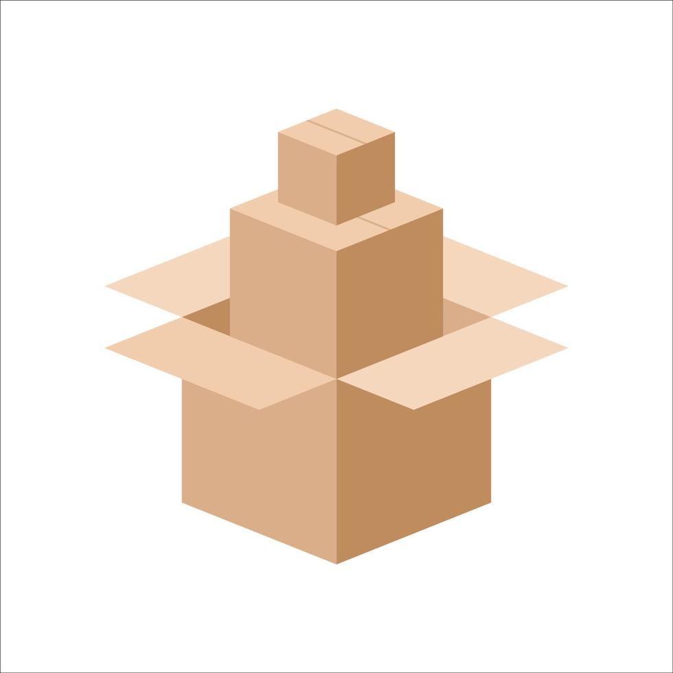 Carton box icon, Vector and Illustration. 12702780 Vector Art at Vecteezy