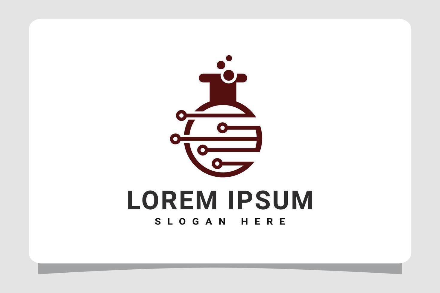 Laboratory Logo Template Design Inspiration vector