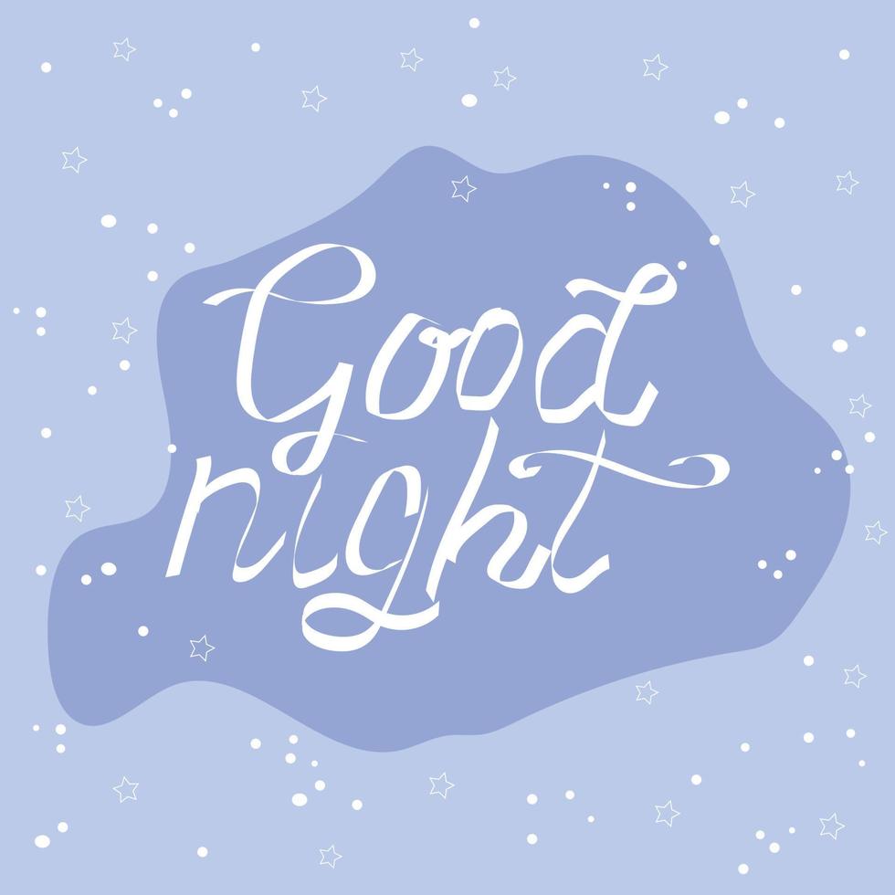 Hand drawn typography poster vector