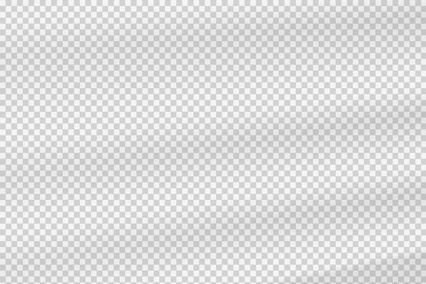 Window shadow vector overlay on transparent background. Natural scene of realistic soft lighting.
