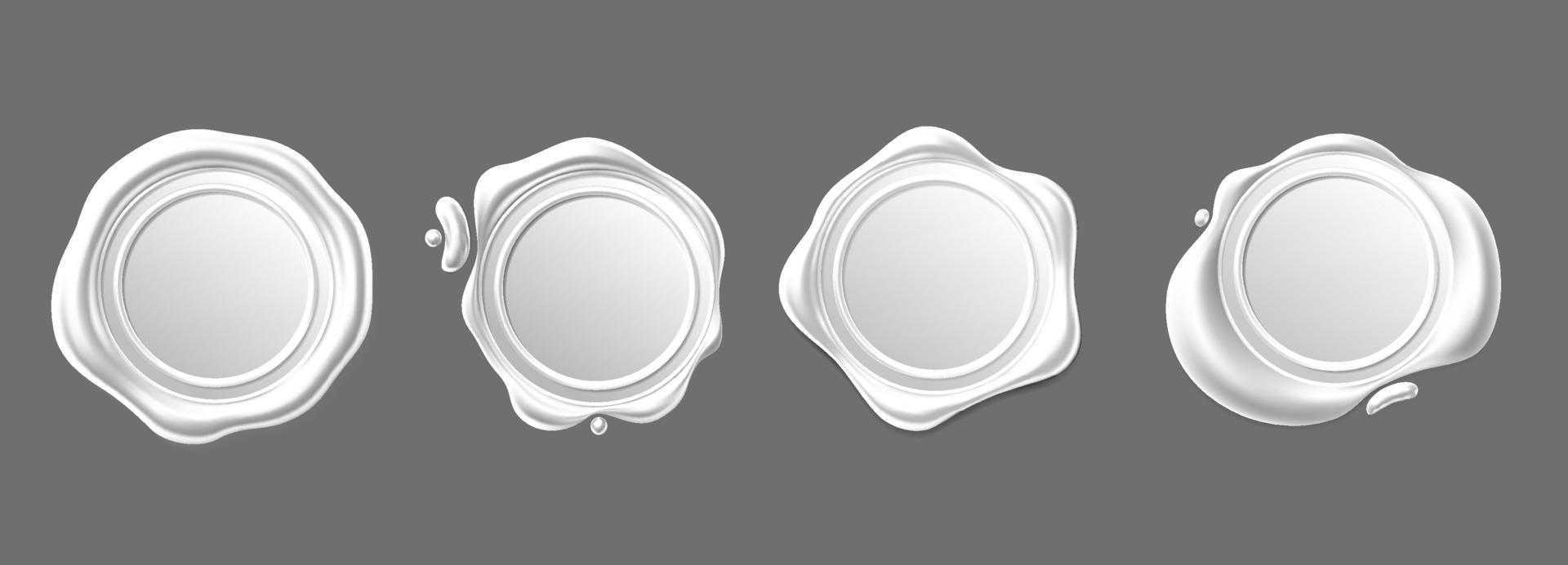 Seal wax 3d vector