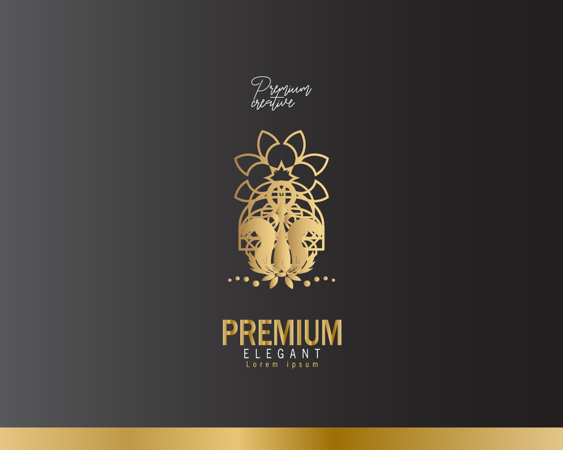 Premium Vector, Luxury perfume logo template design