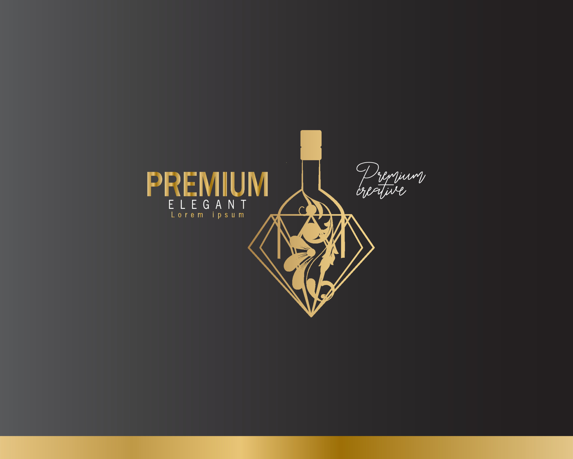 Free: Luxury perfume logo template Free Vector 