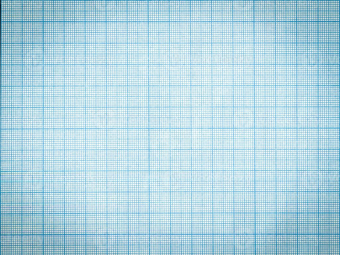 Blue grid scale paper sheet background photo