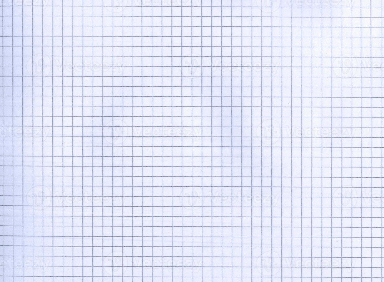Squared sheet of paper - close up photo