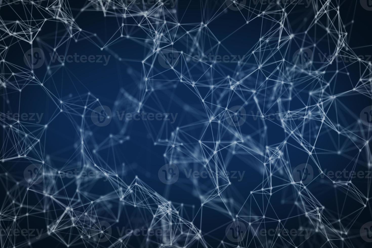 network of points and lines photo