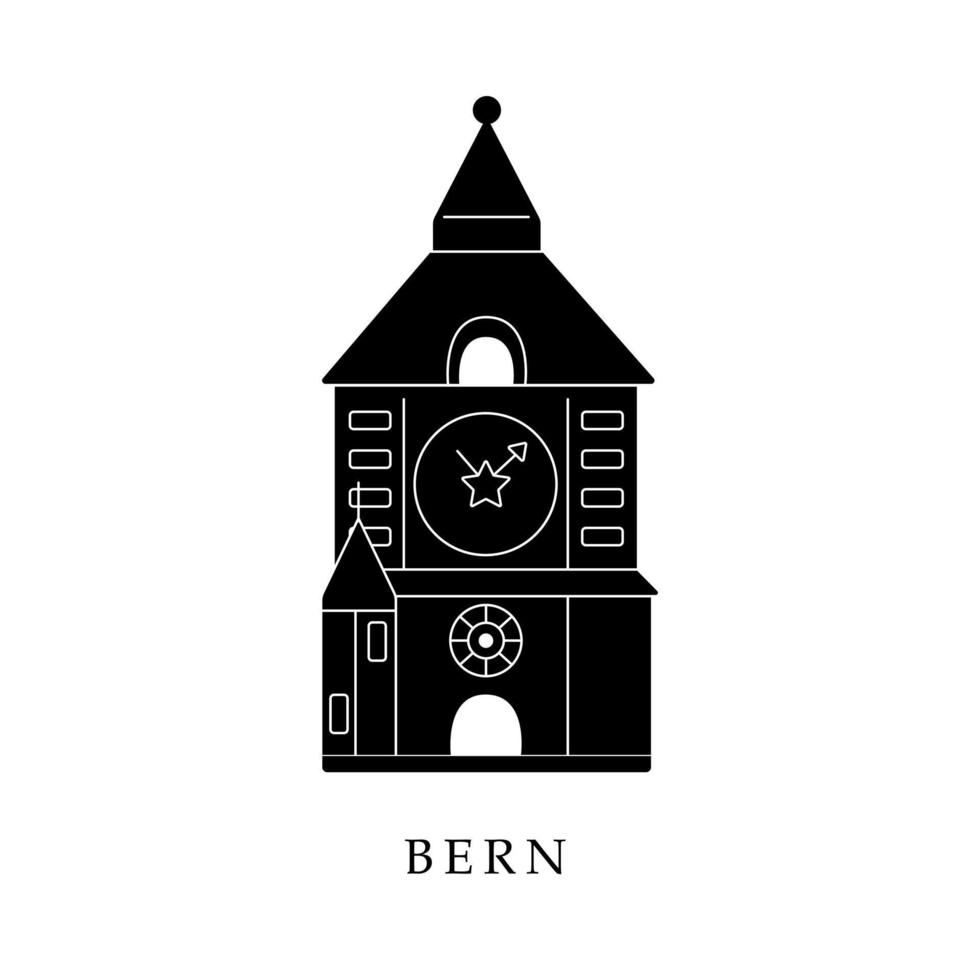 European capitals, Bern city 12706965 Vector Art at Vecteezy