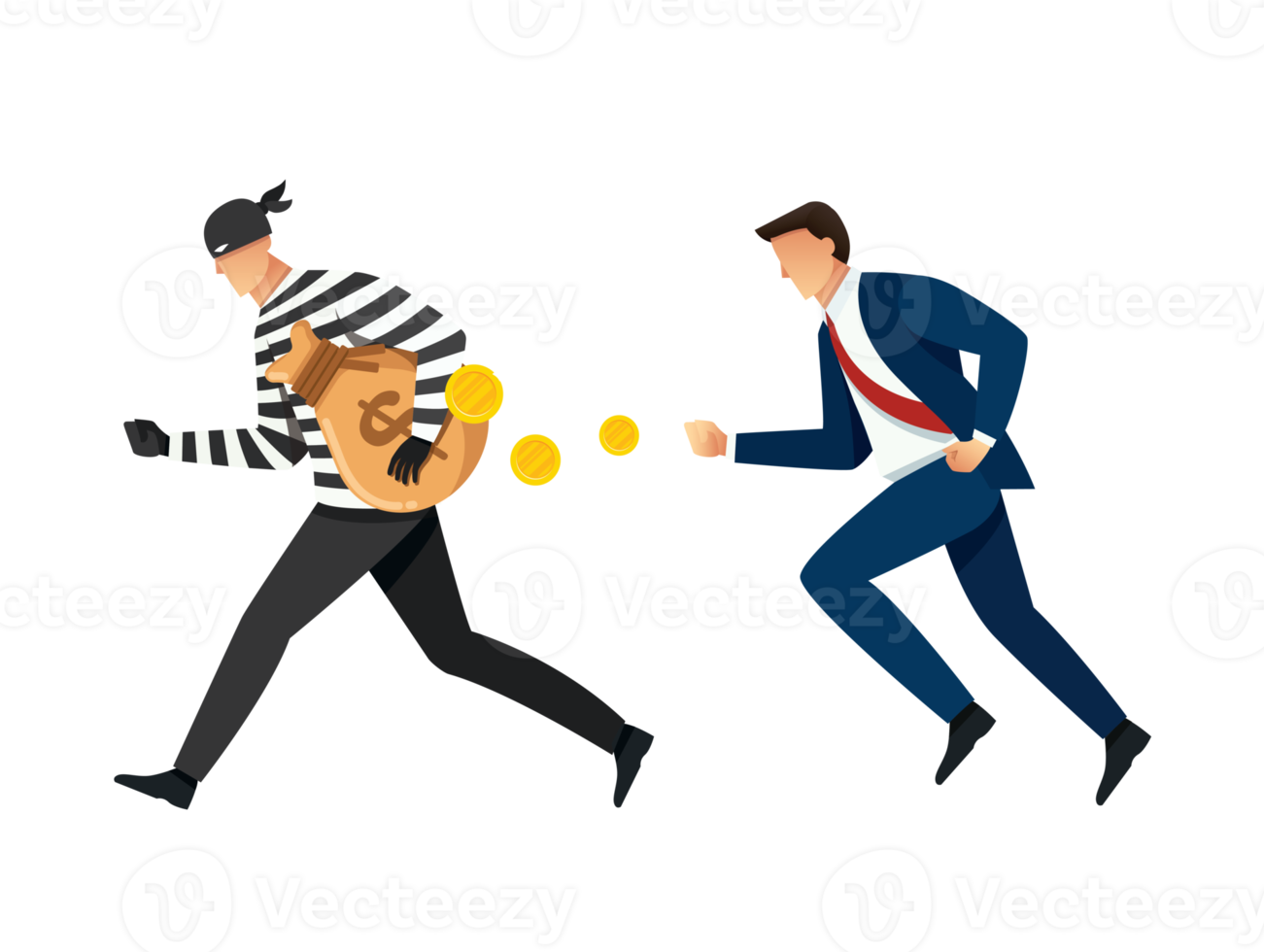 man catching thieves png