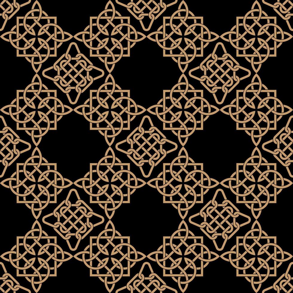 Celtic Knots Seamless Pattern vector