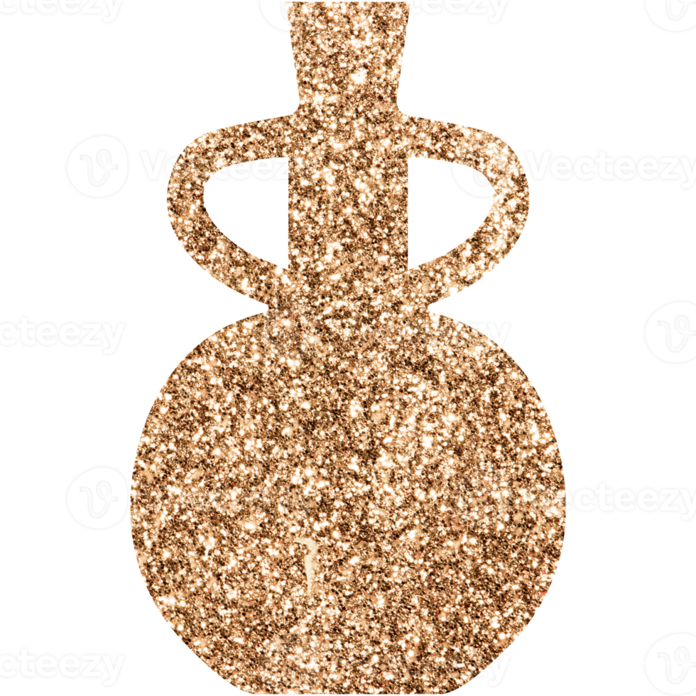 moderne goldene Boho-Keramikvase. transparente PNG-Cliparts png