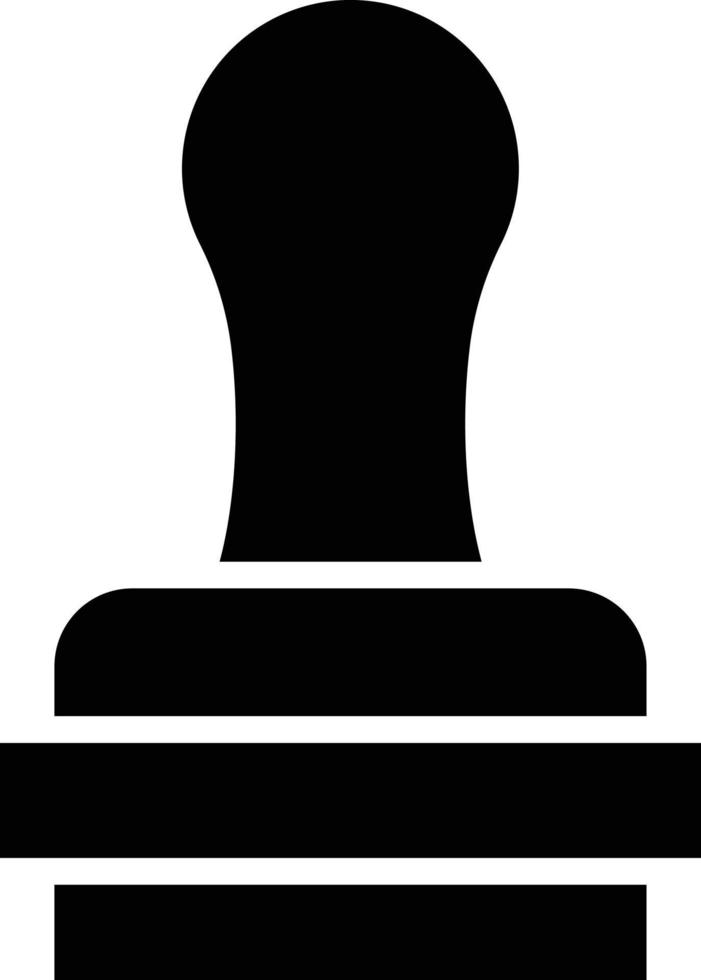 Stamp Icon Style vector