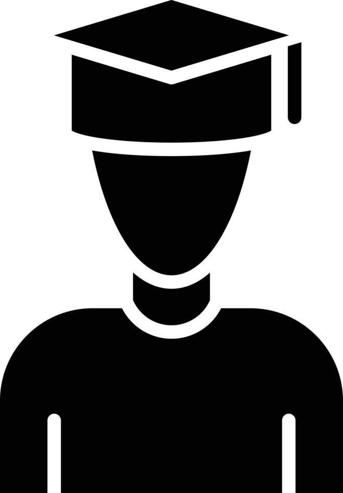 Student Icon Style vector