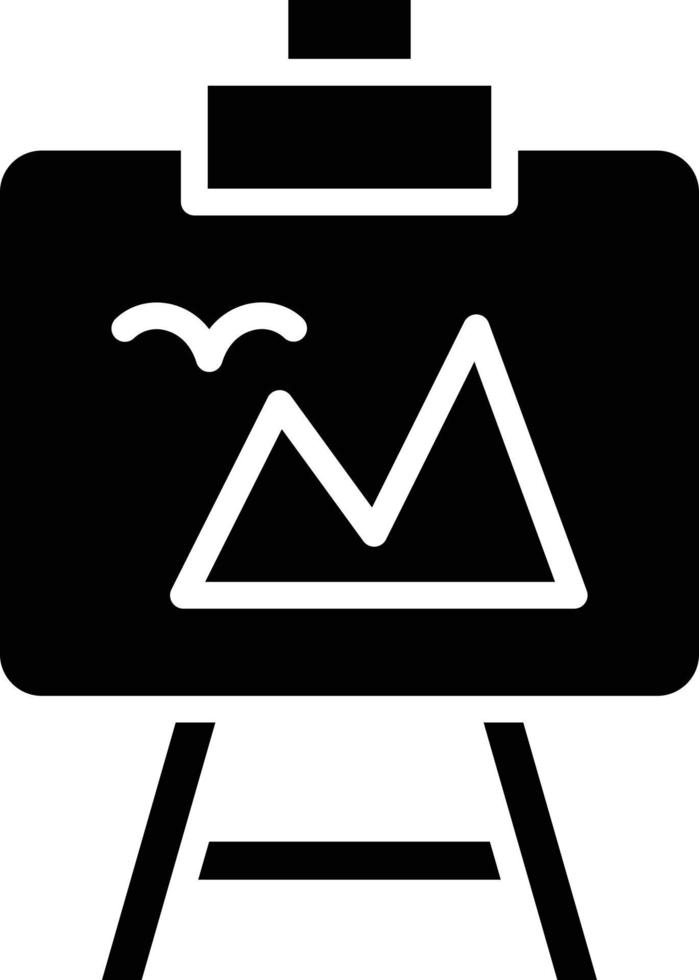 Easel Icon Style vector