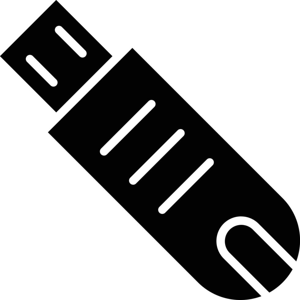 Flash Drive Icon Style vector