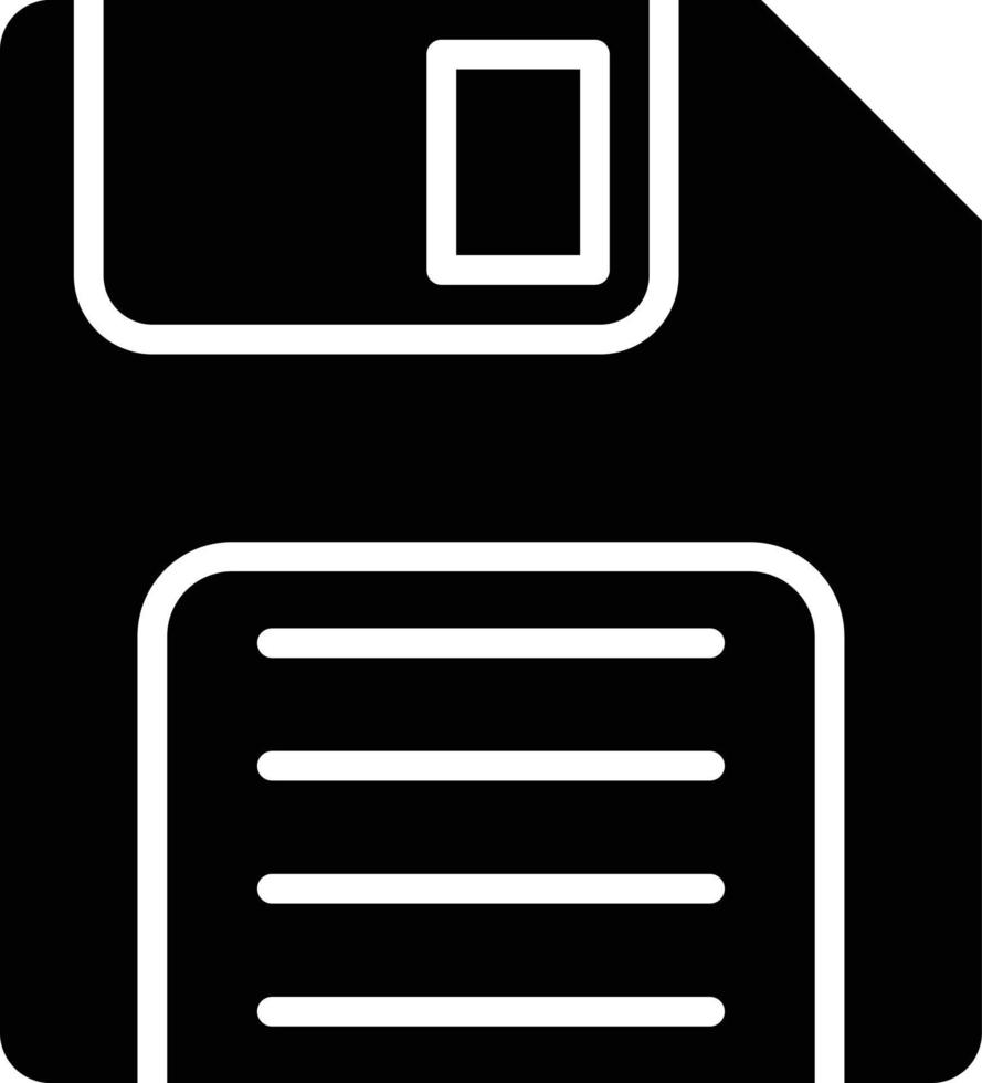 Save Icon Style vector