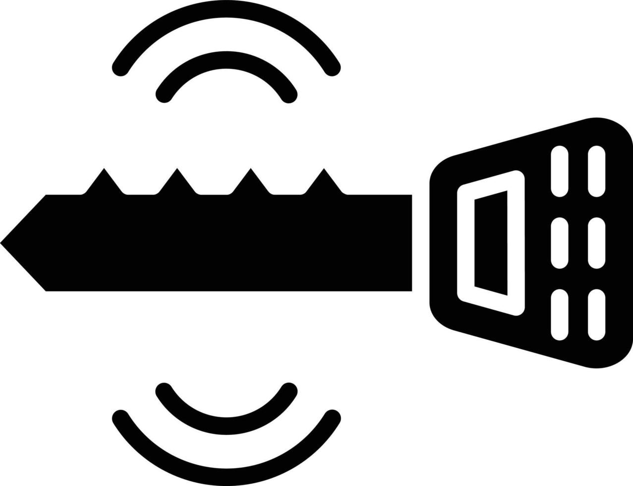 Smart Key Icon Style vector