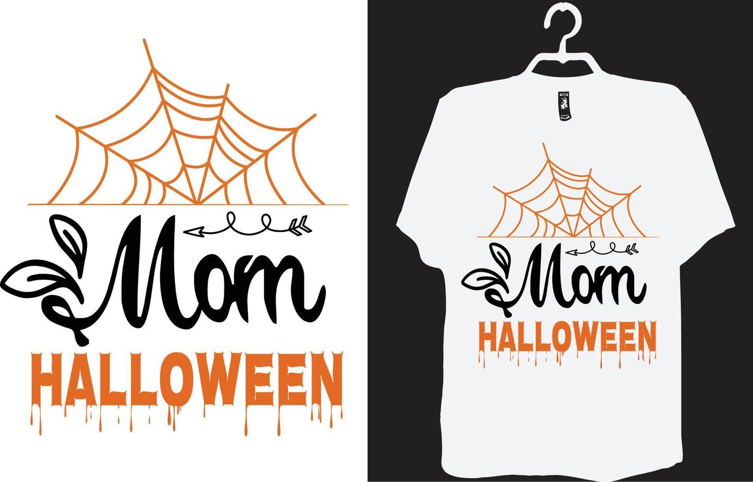 Halloween T-shirt Design vector